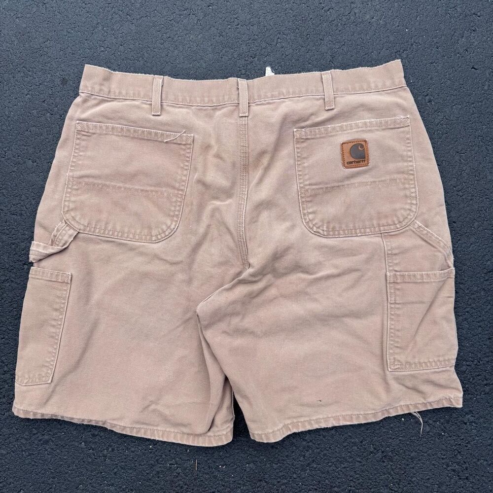 Carhartt Men's Tan and Brown Shorts